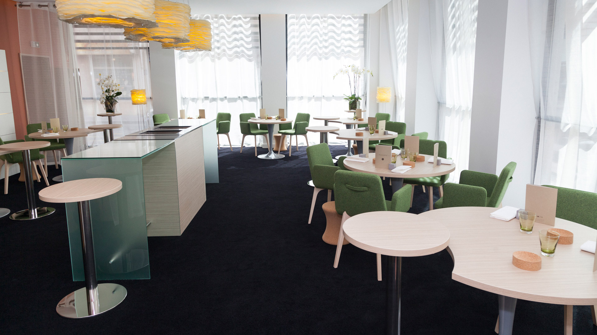 Salle du Restaurant le Neuvième Art