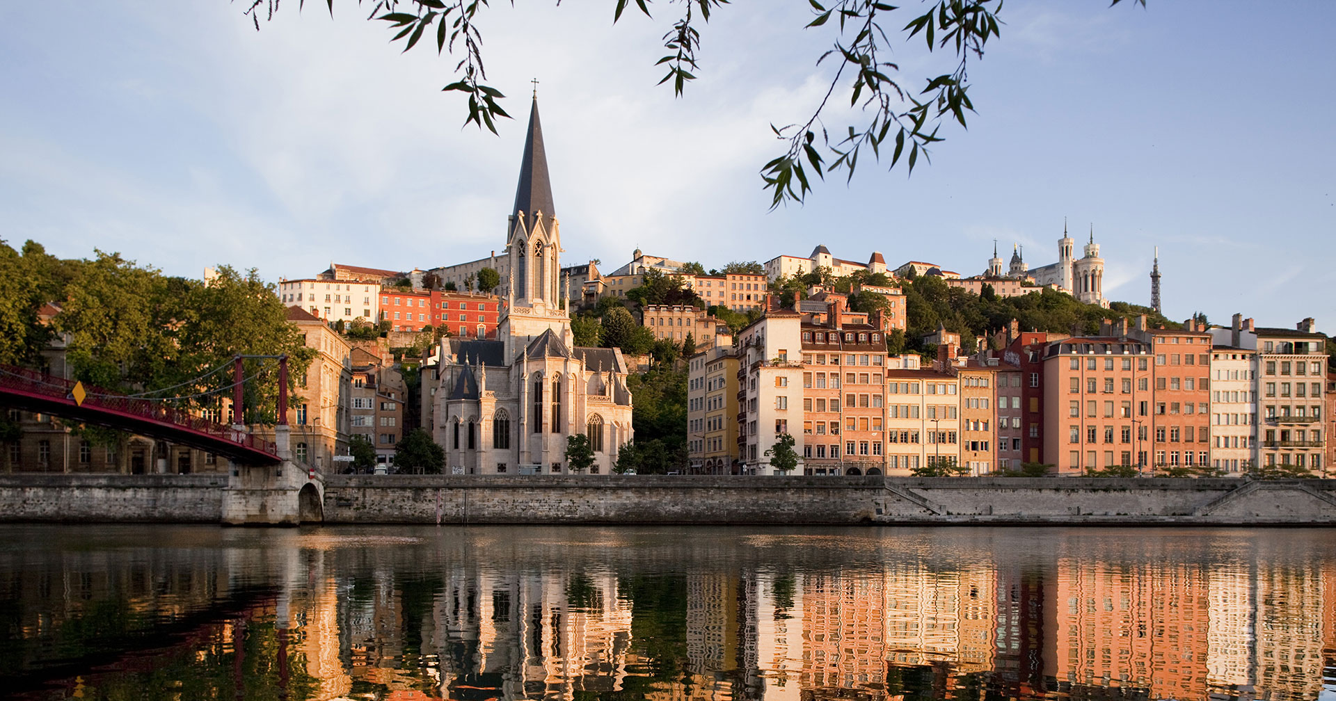 Les quais de Saône et le Vieux-Lyon © Tristan Deschamps