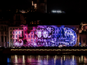 Festival of Lights 2023 - on Fourviere Hill © Brice Robert