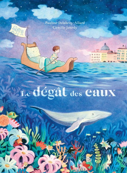 Le Dégât des eaux, de Pauline Delabroy-Allard (texte) et Camille Jourdy (illustration), éd. Thierry Magnier